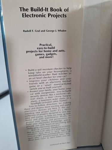 Build-it Book of Electronic Projects ~ Gfar & Whalen ~ 1983 1st ed. HCDJ - Imagen 5 de 14
