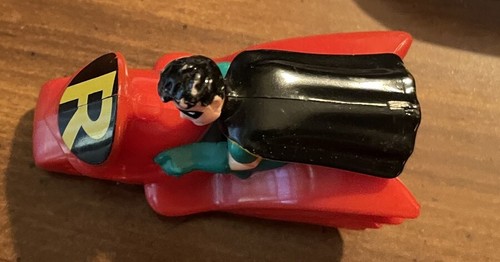 Robin On Red Motorcycle 1993 - Picture 2 of 5