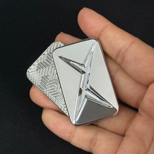 Fidget Slider Metal Trackless EDC Stress Relief Push Card ADHD Office Toy Gifts - Picture 4 of 10