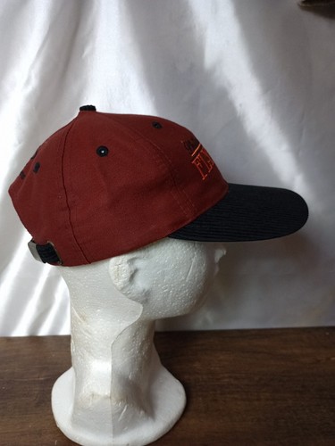 Vintage Philadelphia Flyers NHL Logo Athletic Corduroy Visor StrapBack Hat RARE! - Bild 3 von 9