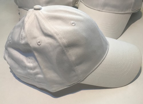 Weiße Kappen im Polo-Stil - leere Hüte - Einheitsgröße - Bild 5 von 11