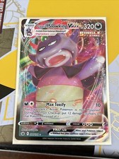 Galarian Slowking VMAX 100/198 SWSH Chilling Reign Ultra Rare Pokémon Card TCG M