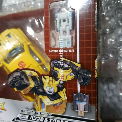 Takara Transformers Legends LG-54 Bumblebee y Exo-traje Spike Headmasters*H3#5 - Imagen 2 de 4