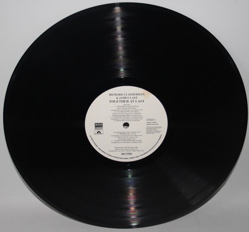 Richard Clayderman & James Last - Together At Last - 1991 Vinyl LP - 511525-1 - Picture 6 of 7
