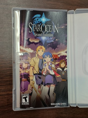 Star Ocean: Second Evolution (Sony PSP, 2009) NO GAME - Case/Artwork Manual ONLY - Picture 4 of 5
