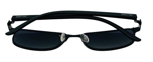 Kenneth Cole Reaction Mens Sunglass Matte Black Metal Rectangle , KC1413. 2A - Picture 9 of 11