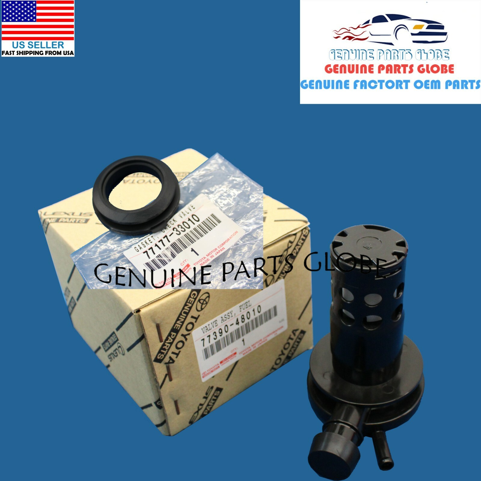 GENUINE TOYOTA 9903 HIGHLANDER RX300 FUEL TANK OVERFILL CHECK VALVE W