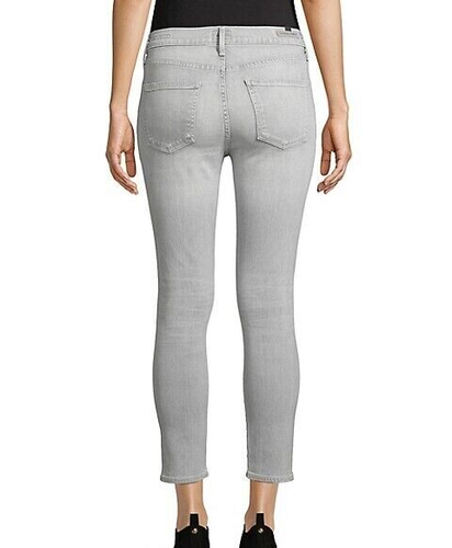 CoH CITIZENS of HUMANITY ROCKET Crop High Rise Skinny Phantom Gray Jeans Sz 26 - Picture 2 of 6