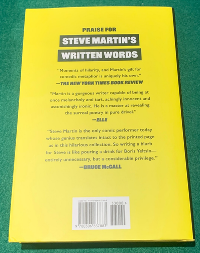 Steve Martin Writes the Written Word SIGNED 1st/1st HC DJ 2025 - Stories Humor - Picture 9 of 13
