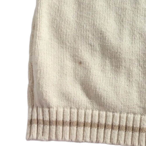 2pc Cable Sweater Vest & Khaki Chino Pants Lot Toddler Boy Size 4 / 4T Cream Tan - Picture 5 of 9