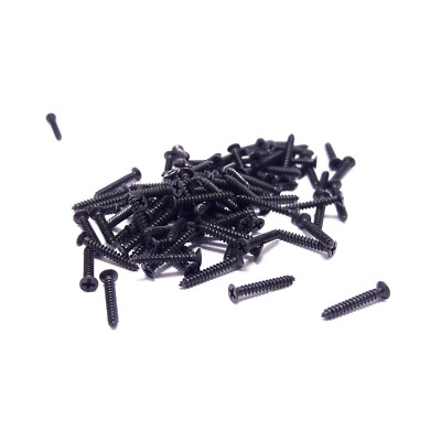 Schrauben zur Befestigung der Schienen 1,4 x 10 mm Fräskopf Set 50 bis 400 Stück HO / N 