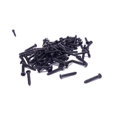 Vis pour Fixation des Rails 1.4 x 10mm Tête Fraisée Lot de 50 à 400 pcs HO / N