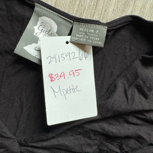 Anthropologie Girls from Savoy Black Dress Sleeveless Midi MP Ruched Bodice NWT - Picture 3 of 8