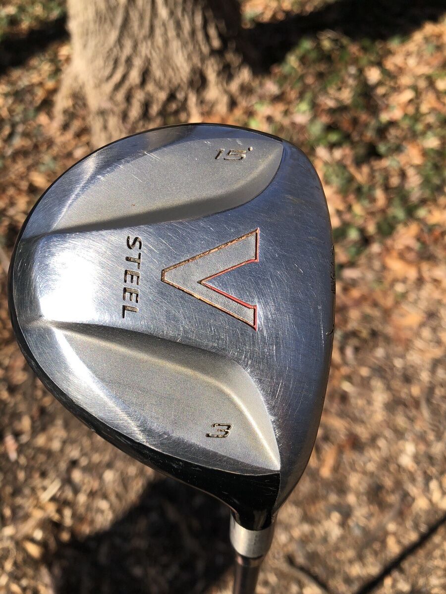 Taylormade V Steel 3 Fairway Wood 15* MAS2 Senior Graphite