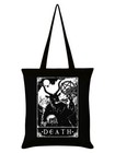 Deadly Tarot Tote Bag Death Black 38x42cm