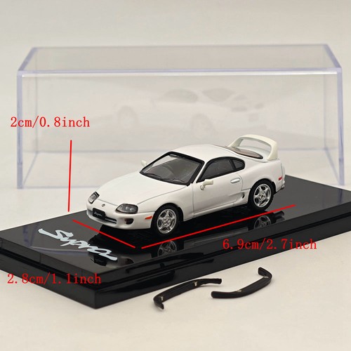 1/64 Hobby Japón Toyota SUPRA RZ JZA80 con piezas de alerón activo blanco fundido a presión - Imagen 3 de 7