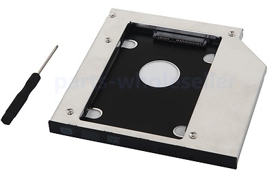HP Probook 250 255 450 470 G4 G5 2nd SSD HDD Enclosure Caddy for HP 15-ay111nx