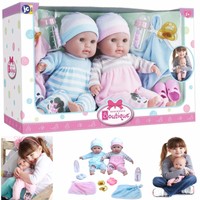 Realistic Newborn Baby Doll Twins Reborn Boy & Girl Real Looking Lifelike Dolls Realistic Newborn Baby Doll Twins Reborn Boy & Girl Real Looking Lifelike Dolls