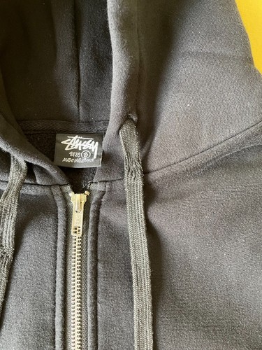 Stussy World Tour Zip Hoodie Herren M Schwarz - Bild 6 von 9