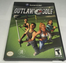 Outlaw Golf 2002 Instruction Manual CIB Complete Nintendo GameCube