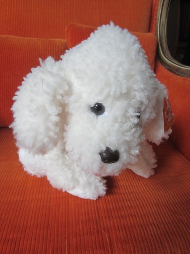 NWT Large Scruffles the Dog 16" Plush Stuffed Curly Fur New - Picture 6 of 6