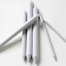 6pcs/sets Sketch Charcoal Drawing Art Pencils Pen  Stump  White