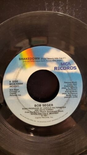 BOB SEGER 7" 45 RPM "Shakedown" & "The Aftermath" VG condition - Picture 3 of 4