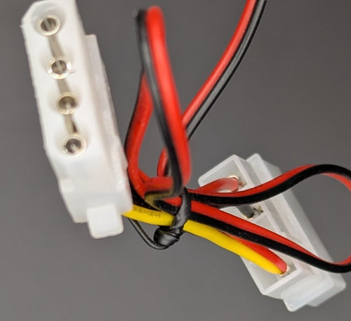 Open Box*****(4-Pack) Cooler Master 120mm Computer Case Fan w/3-Pin to Molex - Afbeelding 6 van 7