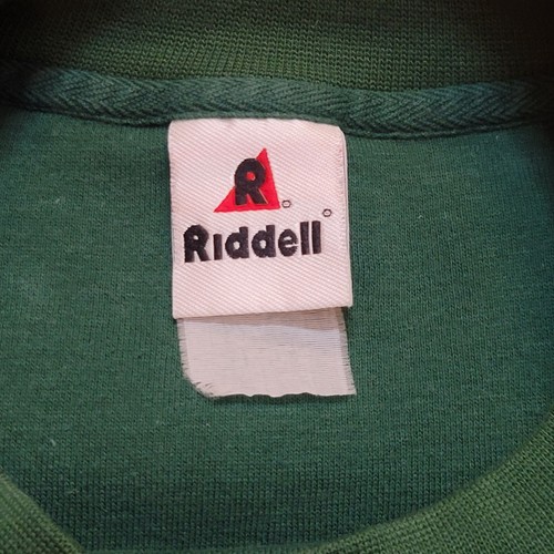 Vintage NFL Green Bay Packers Football Embroidered Fleece Pullover Riddell Men L - Picture 5 of 8