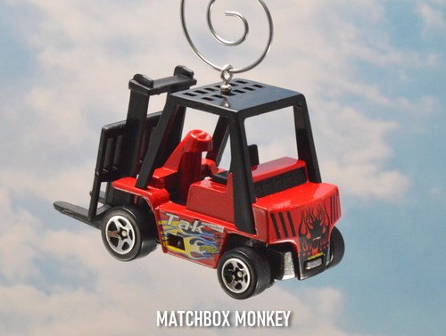 1/64 Forklift Hi-Lo Christmas Ornament Crown Fork Truck CAT Komatsu Toyota HILO - Picture 10 of 12