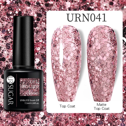 UR SUGAR 7,5 ml esmalte de uñas sin limpieza capa superior base gel arte en uñas gel remojo UV - Imagen 25 de 44