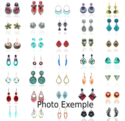 Lot de bijoux fantaisie hétéroclites