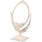 Vintage Style Desk Mirror for Makeup with Elegant Design and Stability