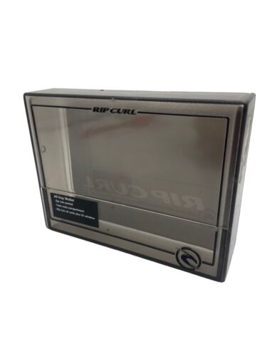 Retail Case Ripcurl Genuine Leather All Day Wallet 2000s - Picture 3 of 3