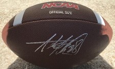 Adrian Peterson Signed Wilson NCAA Football With Exact Proof Adrian Peterson Signed Wilson NCAA Football With Exact Proof