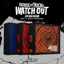 xikers HOUSE OF TRICKY : WATCH OUT 4th Mini Album 3 Ver Set (via DHL Express)