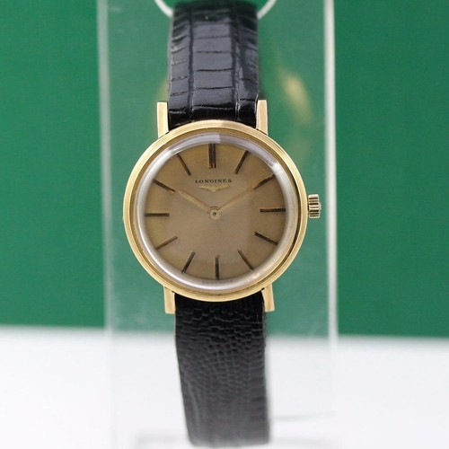 1980's LONGINES 18K SOLID YELLOW GOLD CAL 13.15V MANUAL WIND LADIES WATCH - 第 12/12 張圖片