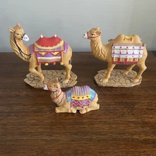 Barydat Lot of 3 Camels Christmas Nativity Animals