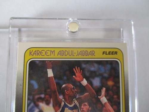 1989 Fleer Basketball Kareem Abdul-Jabbar - Picture 3 of 6