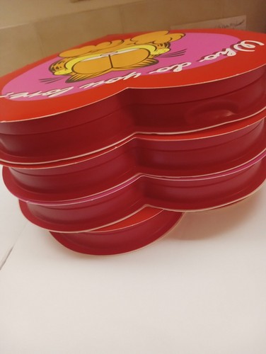Vintage, selten/rarität Garfield & Friends Komplettsatz, 4 Valentines, 10" Boxen - Bild 9 von 12