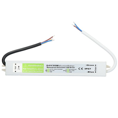 AC zu DC 12V/24V LED Treiber Outdoor Wasserdicht Transformator Netzteil Adapter - Bild 37 von 51