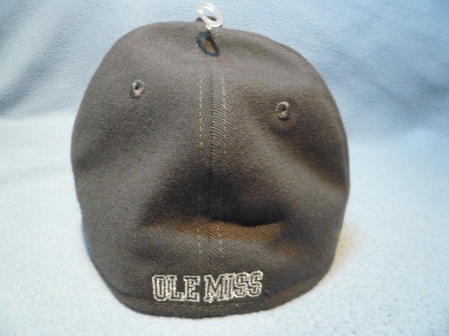 Nike Ole Miss Rebels Reflective Swoosh Flex OSFM BRAND NEW curved bill hat cap - Picture 6 of 10
