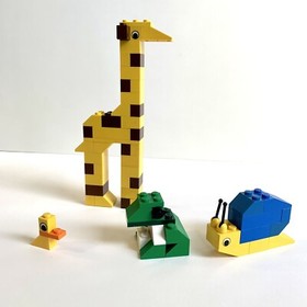 LEGO 6161 Blue Brick Box Building Toy & 4177 Building Stories Nana Bird 6235c01