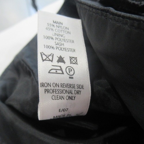 BHS Wedding Collection Basque Size 22 Black Women's Bridal Wedding Tags Preloved - Picture 20 of 24