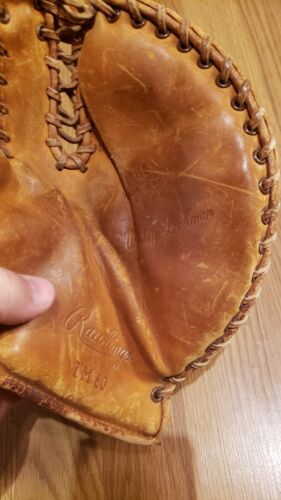1950s Rawlings "The Claw" Baseball Glove Whitey Lockman - Picture 3 of 6