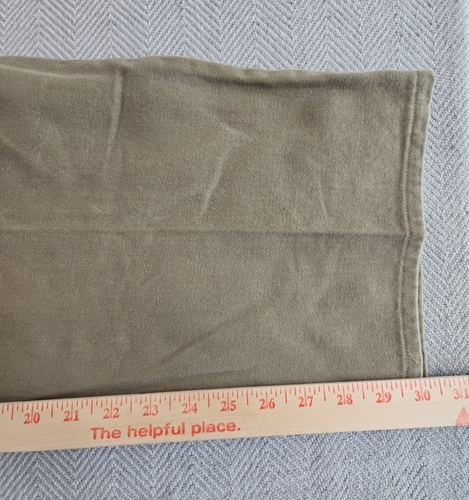 Woolrich 1507 klassische beige Baumwolle 5-Pocket Jeans schwere Arbeitskleidung 40 x 32 EUC LNC - Bild 6 von 13