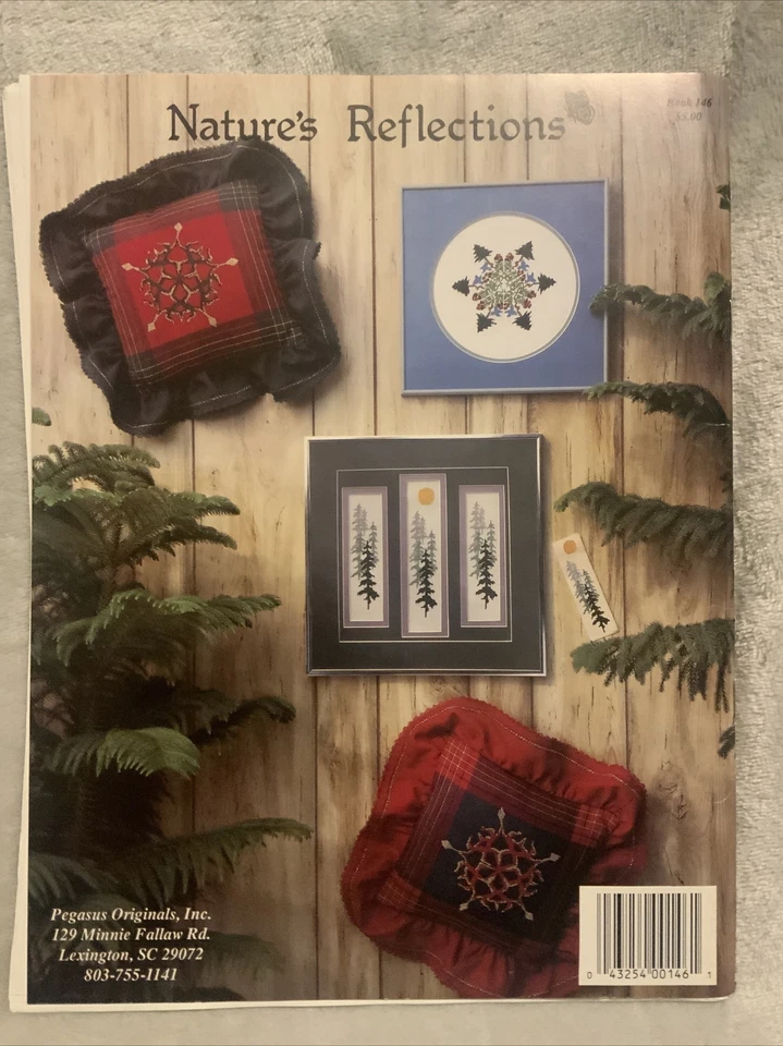 NATURE'S REFLECTIONS Cross Stitch Pattern Leaflet H. Barbo for Pegasus Originals - Image 2 of 4