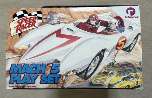 RARE! Resaurus SPEED RACER MACH 5 Playset - Sealed & MIB - Picture 5 of 6