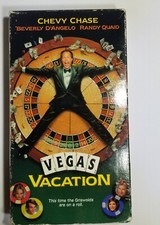 Vegas Vacation VHS 1997~ Chevy Chase Beverly D'Angelo Randy Quaid Griswolds Slot