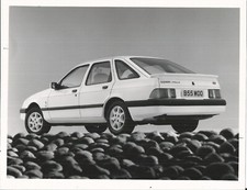 FORD SIERRA XR4x4 c.1985 PUBLICITY B/W PHOTOGRAPH